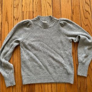 Faherty Teal/Turquoise Wool Sweater “Boone” Sz S NWT